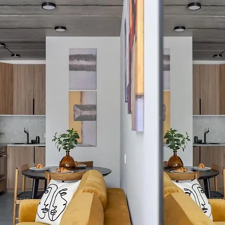 Stylish Loft In Vilnius Lejlighed Eksteriør billede