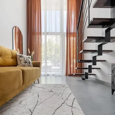 Stylish Loft In Vilnius Lejlighed Eksteriør billede