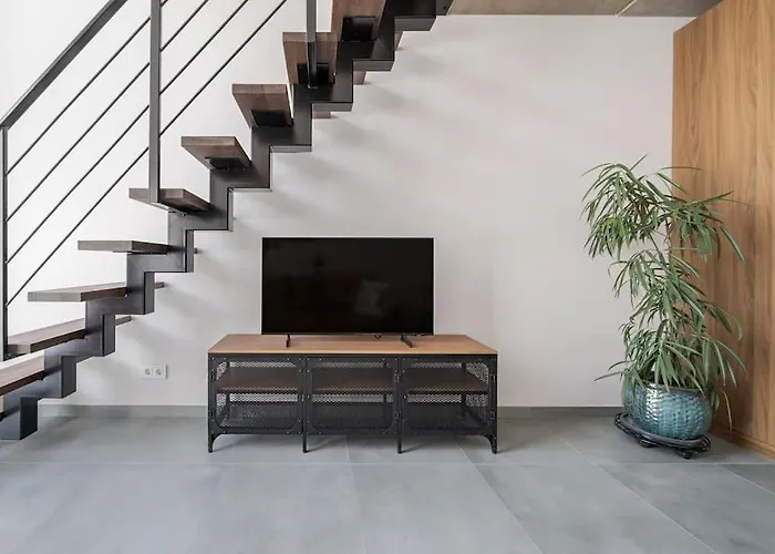 Stylish Loft In Vilnius