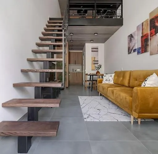 Stylish Loft In Vilnius